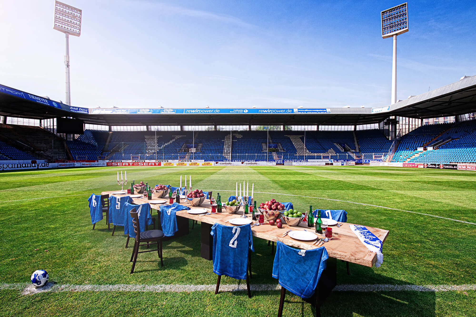 Ortsbild Stadion VfL Bochum - Handwerk